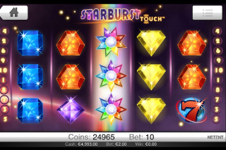 Machine à Sous Mobile Starburst