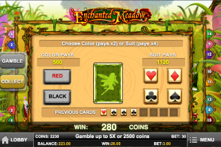 Caractéristique Enchanted Meadow Gamble