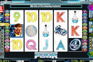 Capture d'écran de la Machine à Sous Mobile Fantastic Four