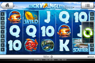 Capture d'écran de la Machine à Sous mobile Kodjia-aze Angler