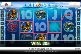 Un Pêcheur Chanceux Gagne