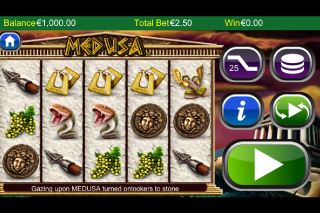 Capture d'écran de Medusa Mobile Slot