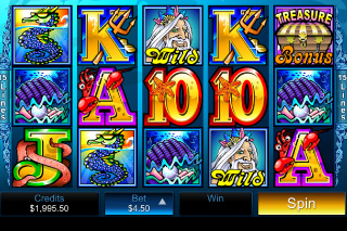 Capture d'écran de la Machine à Sous Mobile Mermaids Millions