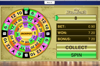 Jeu Bonus Sky Millions