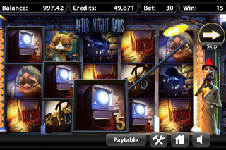 Capture d'écran de la Machine à Sous Mobile After Night Falls