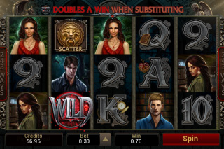 Capture d'écran de la machine à Sous Mobile Immortal Romance