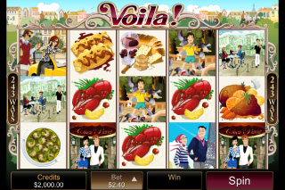 Capture d'écran de la Machine à Sous Voila Mobile