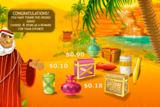 Machine à sous mobile Desert Treasure Pick Me