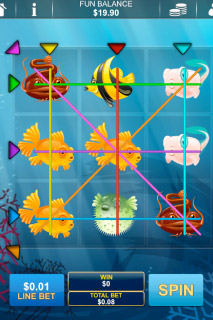 Capture d'écran de la Machine à sous mobile Fish-O-Rama