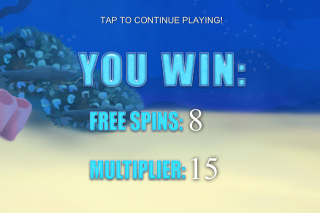 Tours Gratuits de la Machine à Sous Mobile Great Blue