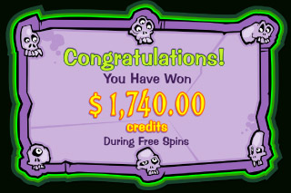 Grande Victoire de la Machine à Sous Mobile Halloweenies