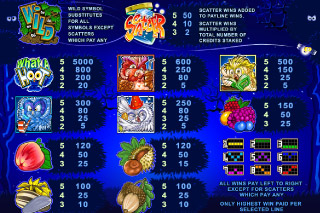 Tableau Des Gains de La Machine À Sous Mobile What A Hoot