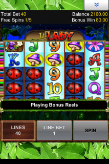 Tours Gratuits de la machine à sous Mobile Lil' Lady