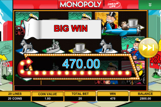 Machine à Sous Monopoly Mobile Big Win