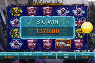 Transformers Mobile Slot Grande Victoire