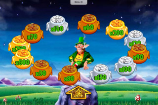 Bonus au Pot d'Or de la Machine à Sous Rainbow Riches