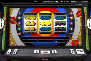 Capture d'écran de la Machine à Sous Bullseye Mobile