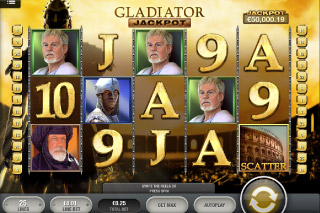 Capture d'écran de la Machine à Sous Mobile Gladiator Jackpot