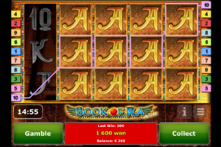 Machine à Sous Mobile de Luxe Book of Ra Grande Victoire