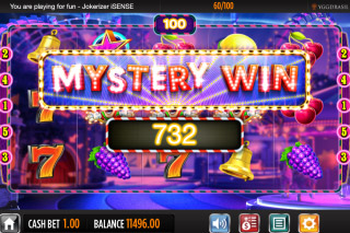 Victoire Mystère de la Machine à Sous Mobile Jokerizer