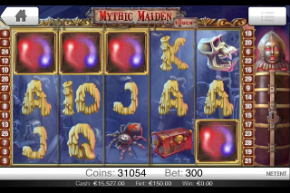 Victoire de la Machine à Sous Mythic Maiden Touch