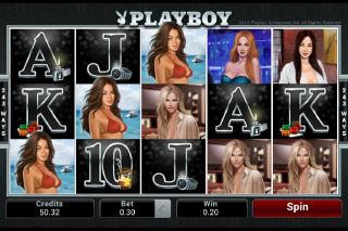Capture d'écran de la Machine à Sous Playboy Mobile
