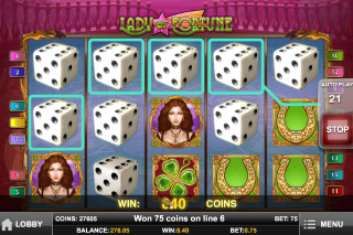 Lady of Fortune Mobile Fente Cinq de Genre