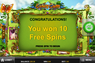 Tours Gratuits de la machine à Sous Mobile Enchanted Crystals