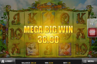 Machine à Sous mobile Enchanted Crystals Mega Big Win