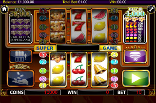 Capture d'écran de la machine à sous mobile Jackpot Jester 50,000