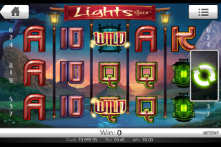 Capture d'écran de la Machine à sous Lights Mobile