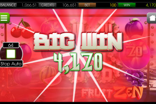 Machine à Sous Mobile Fruit Zen Grande Victoire