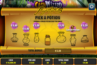 Jeu Bonus de Machine à Sous Mobile Cash Wizard