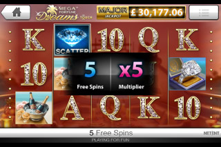 Tours Gratuits sur la Machine à Sous Mobile Mega Fortune Dreams