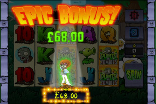Bonus Épique de la Machine à Sous Mobile Plants Vs Zombies