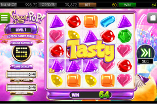 Capture d'écran de SugarPop Mobile Slot