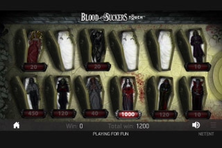Jeu Bonus de la Machine à Sous Blood Suckers