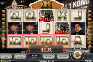 Capture d'écran de Kong Mobile Slot City