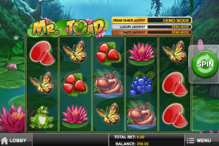 Capture d'écran de la Machine à Sous Mobile Mr Toad