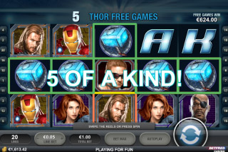 La Machine à Sous Mobile Avengers Thor Free Spins