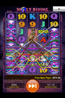 Tours Gratuits de la Machine à Sous Mobile Wolf Rising