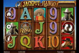 Capture d'écran de la Machine à Sous mobile Jackpot Rango
