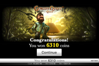 Gonzo's Quest Mobile Slot Grande Victoire