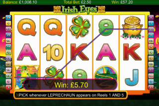 Tours Gratuits de la machine à sous Irish Eyes