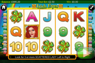 Capture d'écran de Irish Eyes Slot