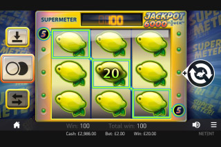 Jackpot 6000 Victoire sur la Machine à Sous Mobile