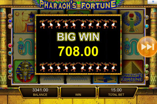 Pharaohs Fortune Mobile Slot Grande Victoire
