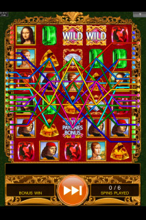 Da Vinci Diamonds Double Jouer des Lignes de paiement de Tours Gratuits