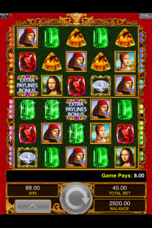 Capture d'écran de Da Vinci Diamonds Dual Play