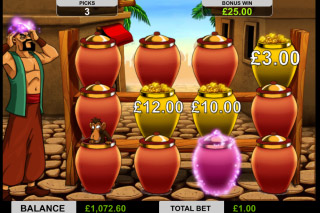 Machine à sous Mobile Ali Baba Gold ou Bonus Bandit